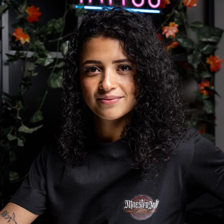 Maria, artiest bij Maestro Ink